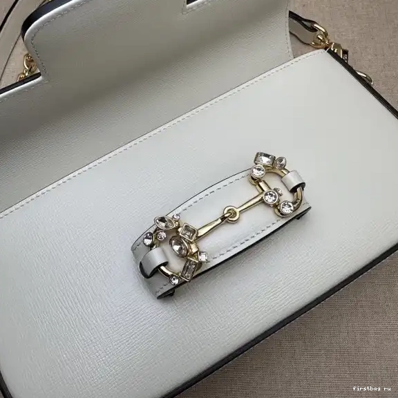 First bag ru bag-23.5*13*7cm Horsebit Gucci 1955 shoulder small 0703
